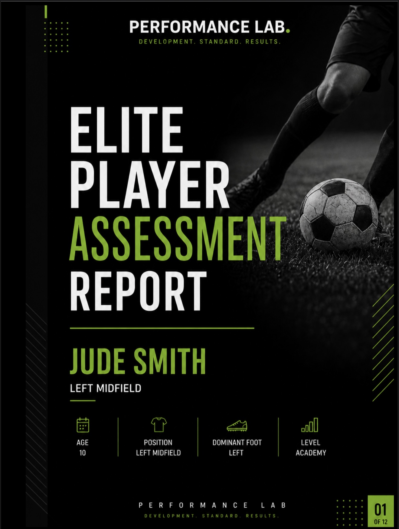 Elite Player Assessment Report — 01 · Cover
